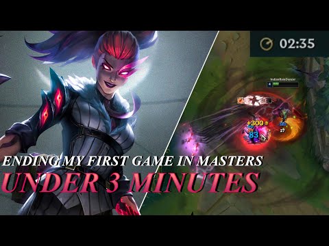 Ending my first Akali game in Masters under 3 minutes | Akali TOP vs Wukong Educational