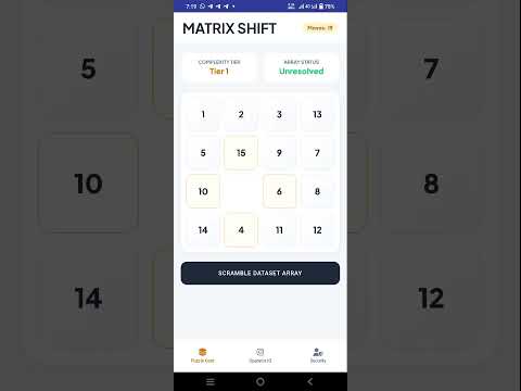 Matrix Shift: 15-Puzzle Retro video thumbnail