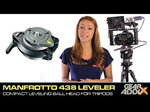 Manfrotto rutulinis kameros nivelyras 438 video