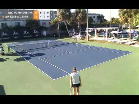 NJT Int. Masters 2013 - VONDROUSOVA - VAN KESSEL 6-4, 6-4