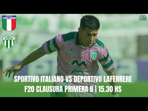 SPORTIVO ITALIANO VS DEPORTIVO LAFERRERE | FECHA 20 | TORNEO CLAUSURA