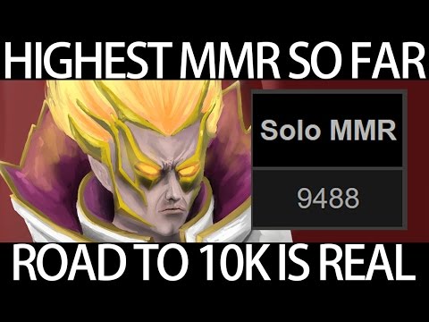 MidOne Triple my MMR Highest Rank World Play Invoker Dota 2