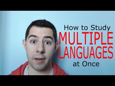 How to Study Multiple Languages at Once!