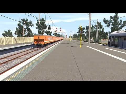 N467 leaves Werribee with a down Geelong pass
