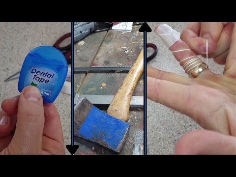 Eine einfache Möglichkeit, festsitzende Ringe zu entfernen