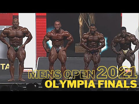 MR OLYMPIA 2021 MENS OPEN BODYBUILDING FINALS - ALL CALLOUTS AND TOP 5 RESULTS