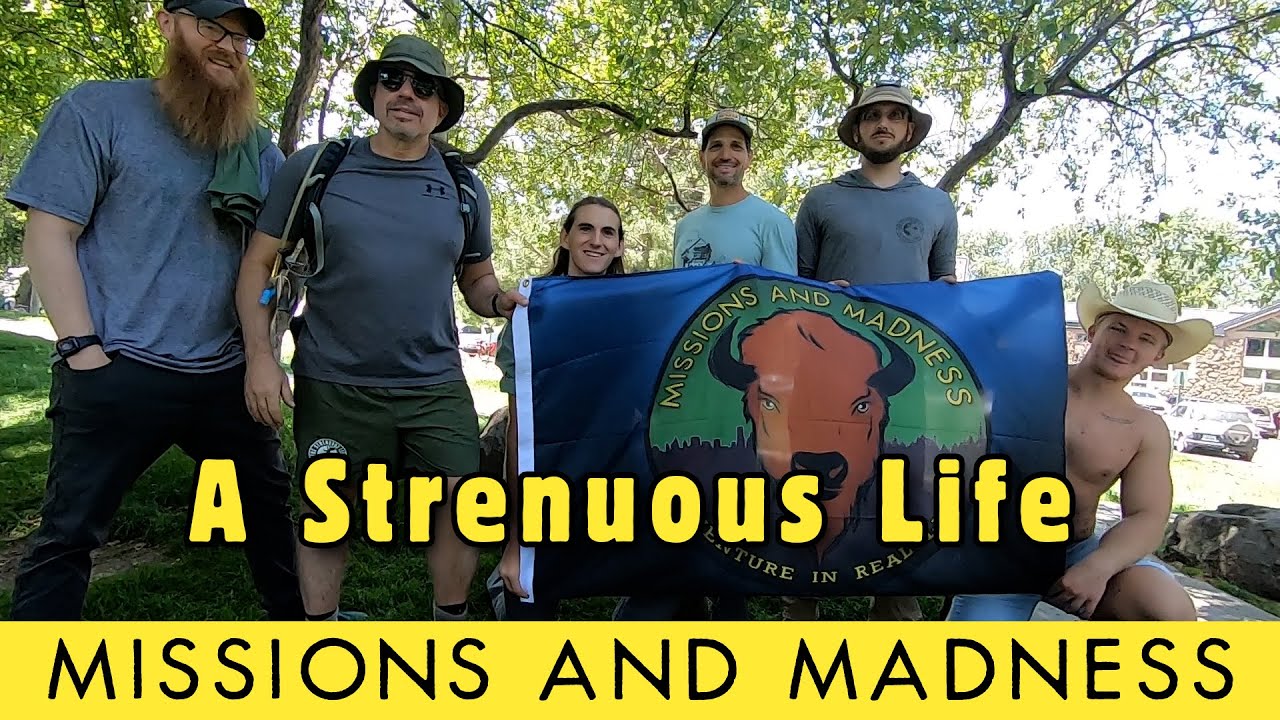 Art of Manliness Club plays crazy Strenuous Life Rucking Game #strenuouslife #goruck #rucking #f3