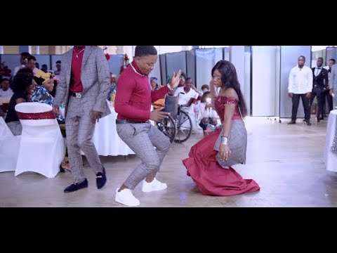 Congolese wedding entrance dance ( JPS & TRACIE)