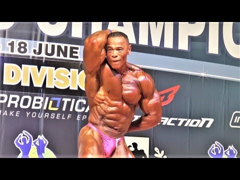 Joao Bispo De Andrade (BRA), NABBA Worlds 2016 - Masters Over 50 Winner