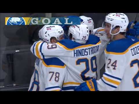 Drake Caggiula INSANE SLAPSHOT goal shocks announcer vs San Jose (11/2/2021)