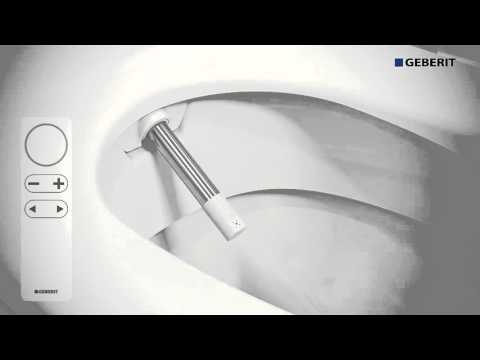 Cuvette suspendue avec abattant électronique - AquaClean Sela