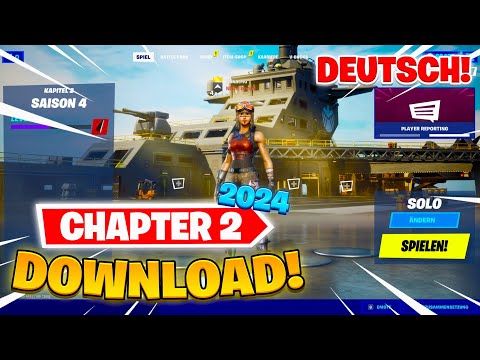 DOWNLOAD & PLAY FORTNITE CHAPTER 2 IN 2026 - HERE'S HOW! (Retrac) 🔥 Tutorial (German)