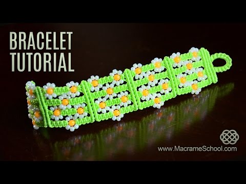 Spiral Macrame Patterns DIY Macrame Spiral Bracelets