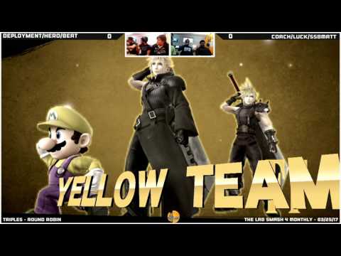 CoachPun/SSbMatt/Luck vs Deployment/Hero/Beast - Round Robin - Smash 4 Triples