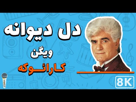 Vigen - Dele Divaneh 8K (Farsi/ Persian Karaoke) | (ویگن - دل دیوانه (کارائوکه فارسی