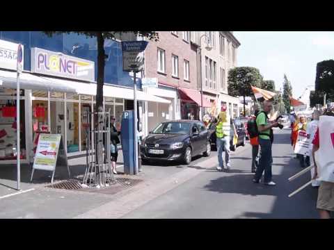 Zeitungsredakteure: Protest in Euskirchen