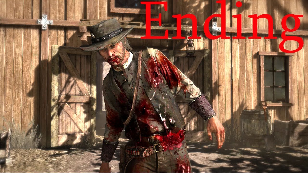 Red Dead Redemption ENDING (John Marston's death HD-Red Dead Redemption #RDR #Ending)
