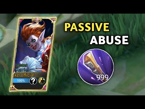 KARRIE NEW PASSIVE ABUSE BUILD 2023🔥 MLBB