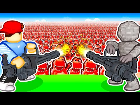 24 Stunden DINOSAURIER INVASION in Roblox!