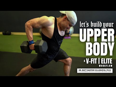 Let’s BUILD Your Upper Body || A V-Fit Elite Training Session That WILL Produce RESULTS! (Part 1)