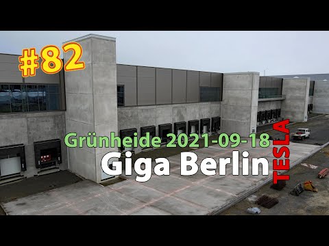 #82 Tesla Giga Berlin • 2021-09-18 • Gigafactory 4K