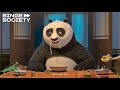 Kung Fu Panda | Po imitates Shifu - Dinner Scene | Family Movie