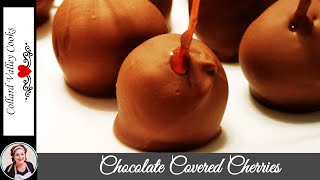 Homemade Chocolate Covered Cherries, CVC's Holiday Series