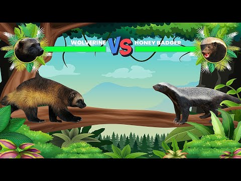 Wolverine Vs Honey Badger