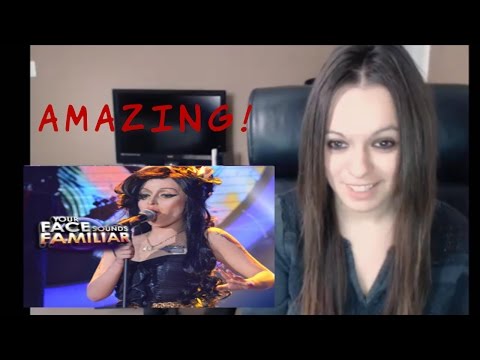 Your Face Sounds Familiar: KZ Tandingan as Amy Winehouse - "Rehab" (REACTION)