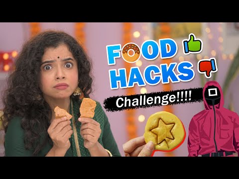 🤣 *VIRAL* FOOD HACKS *CHALLENGE* 🍪 !! | Dalgona Candy, Popcorn, Magic Noodle  | Munna Unplugged