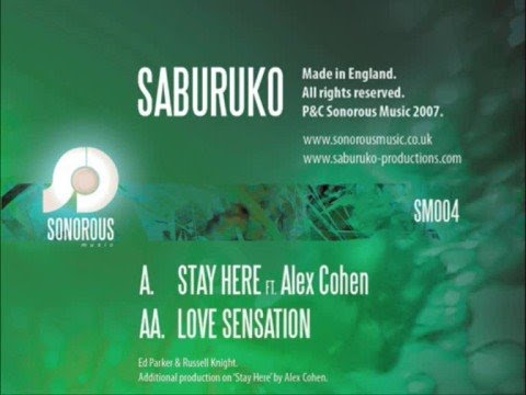 Saburuko - Love Sensation - Sonorous Music - SM004