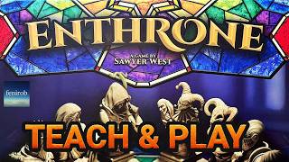 Enthrone Board Game | Rules Overview & Full Playthrough