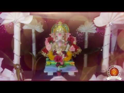 Manoj Nasare Home Ganpati Decoration Video