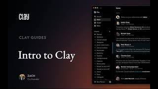 Clay YouTube Video