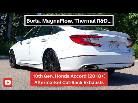 10th Gen. Honda Accord - Aftermarket Exhaust Options