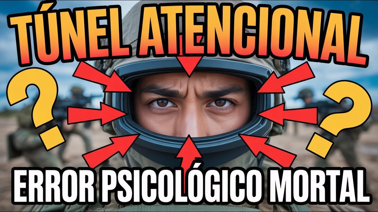 Túnel Atencional en Combate: El Error Psicológico que Causa Bajas