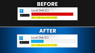 How to ACTUALLY Clean the C-Drive in Windows PC⚡