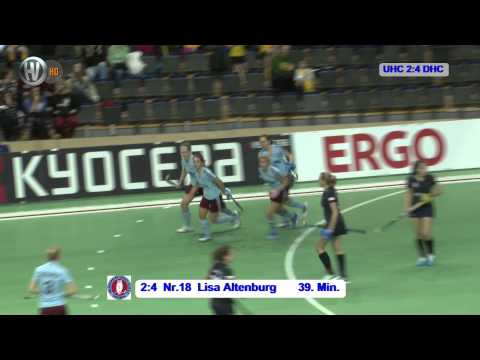 1. Halbfinale DM Halle Damen UHC DHC 4:7 31.01.2015