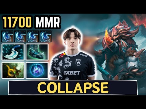 🔥 Collapse MAGNUS God Offlane Gameplay 7.37b 🔥 Collapse Perspective - Full Match Dota 2