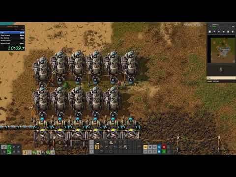 Factorio any% in 1:32:55