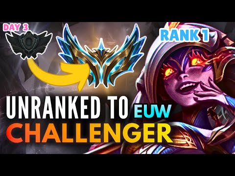 Lillia UNRANKED to CHALLENGER EUW - Day 3 *Bronze I*