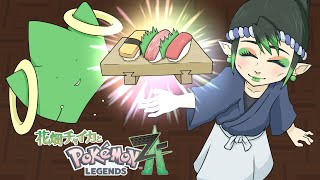 花畑チャイカとPokémon LEGENDS Z-A 新年初配信はポケモンに決まり！寿司食いねえ！お～お～お～ドドッドッドドド～ナツ！すっしくいね～！ドドッドッドドド～ナツ！すっしくいね～！ドドッドド