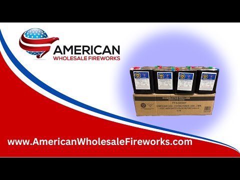 Compound Cake - 200s Staying Power Case of 4 ... Available at American Wholesale Fireworks!