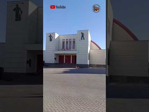 Pueblo de María Elena última salitrera en el norte de Chile.