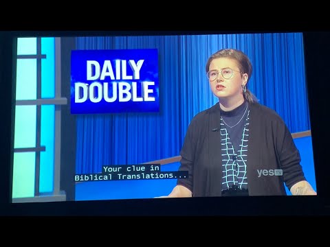 Jeopardy, Mattea Roach Day 8 - 1st Daily Double (4/14/22)
