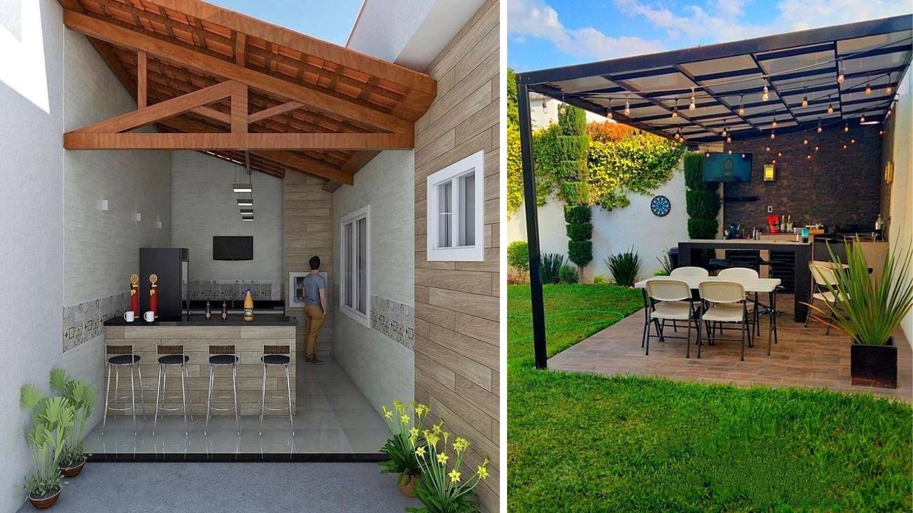 +177 iDEIAS de PERGOLA para CANTO do seu PATIO aconchegante e cheio de CHARME perfeito no seu jardim