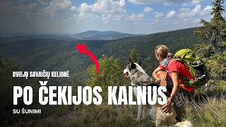 DVIEJŲ SAVAIČIŲ KELIONĖ PO ČEKIJOS KALNUS SU ŠUNIMI