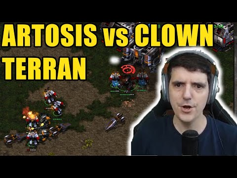 Artosis vs 1base All-In Clown Terran - Artosis Clips - Starcraft: Remastered Broodwar