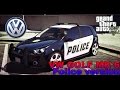 Volkswagen Golf Mk 6 Police version for GTA 5 video 1