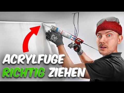 ACRYLFUGE ziehen wie ein Profi (So gehts richtig) ✅